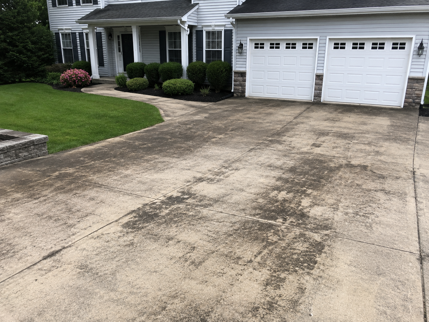 Power Washing — Driveway Cleaning, Edison NJ — before, Handwork Solutions LLC
