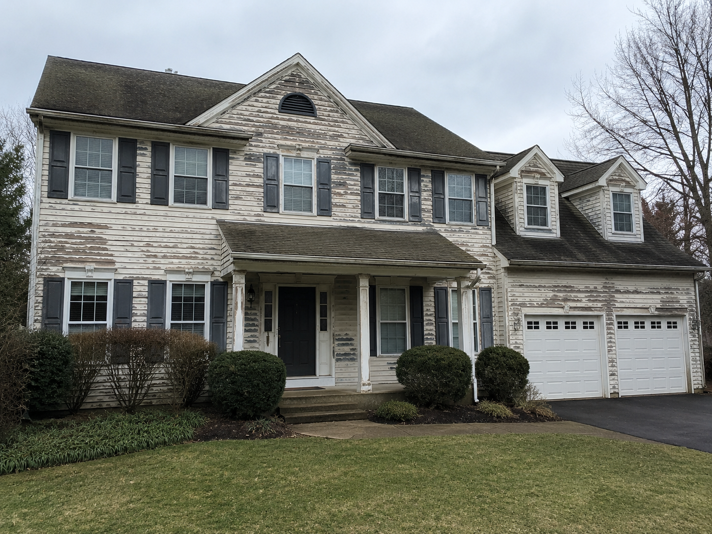 Exterior Painting — Full Home Repaint, Allentown PA — before, Handwork Solutions LLC
