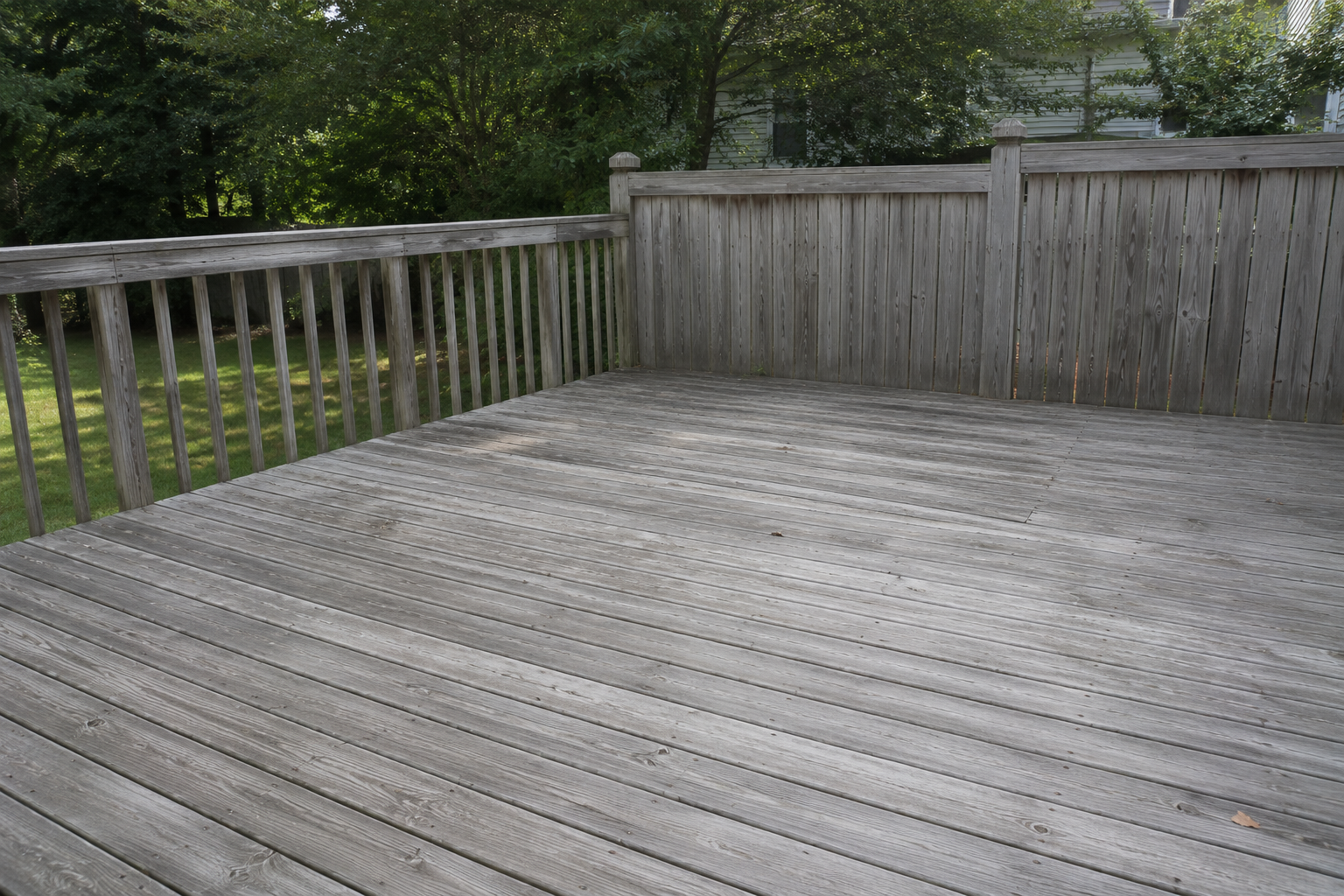 Deck & Fence — Deck Staining, Reading PA — before, Handwork Solutions LLC